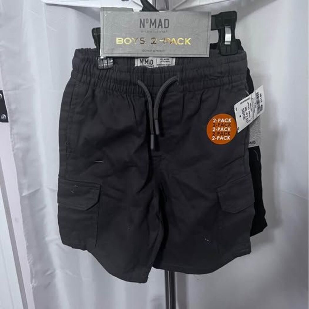 Boys size 6 Craft Flow Nomad cargo shorts-set of 2 nwt